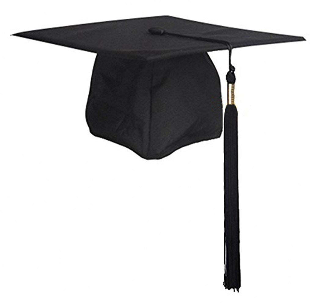 GraduationMall Unisex UK Fluted Bachelor Graduation Gown with US Cap - Perfect for College Graduation Ceremonies & Academic Events