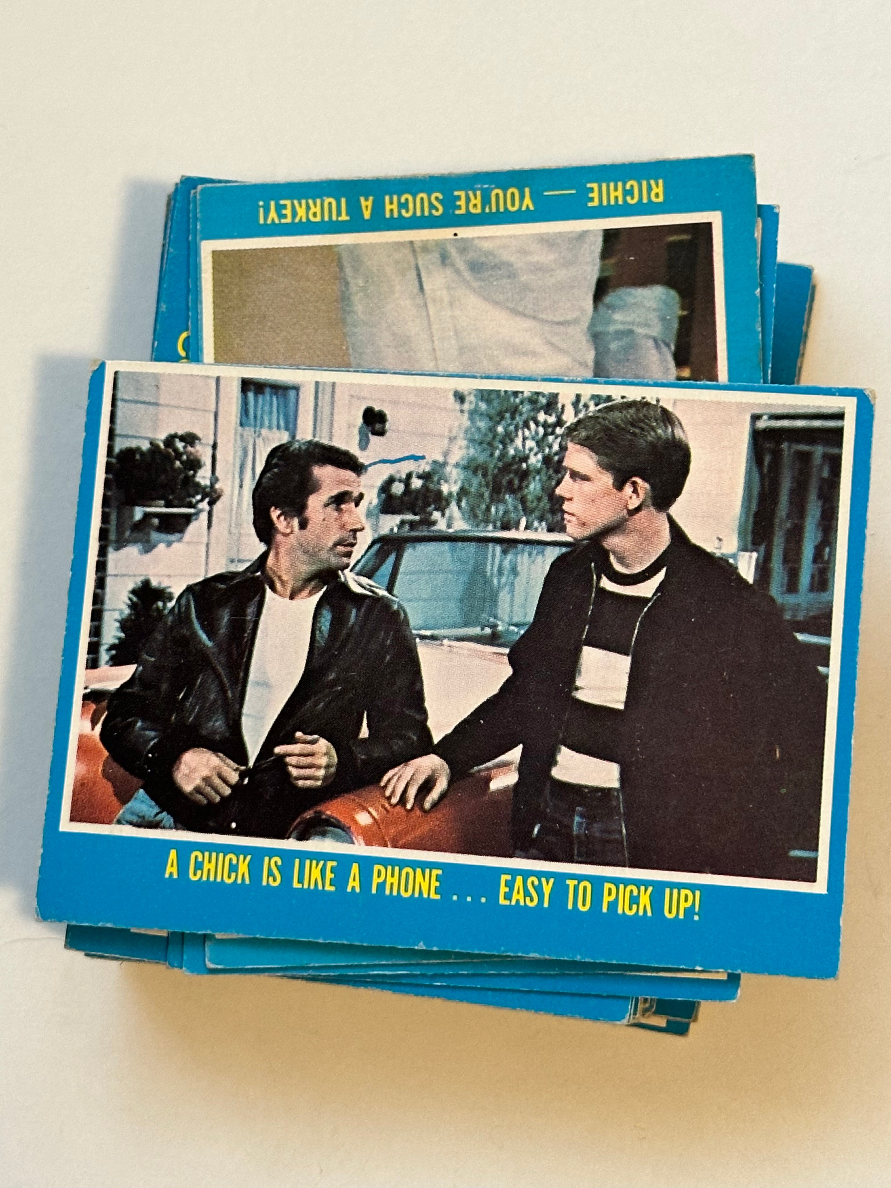 1976 O-Pee-Chee Canadian Happy Days Series 1 Rare Baseball Cards - High Grade Complete Set for Collectors & Vintage Sports Memorabilia Enthusiasts | Perfect for Display, Trading, and Investment