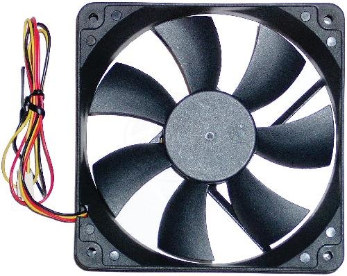 Bematik 120mm x 120mm x 25mm 12VDC Computer Case Fan - High Performance Cooling for PC, Gaming Rig & Server Chassis | Quiet Operation & Optimal Airflow