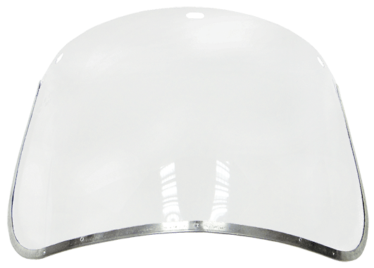 3M Armour Clear Face Shield - Medium Impact Protection for Safety & Work - Ideal for Construction, Healthcare & DIY Projects