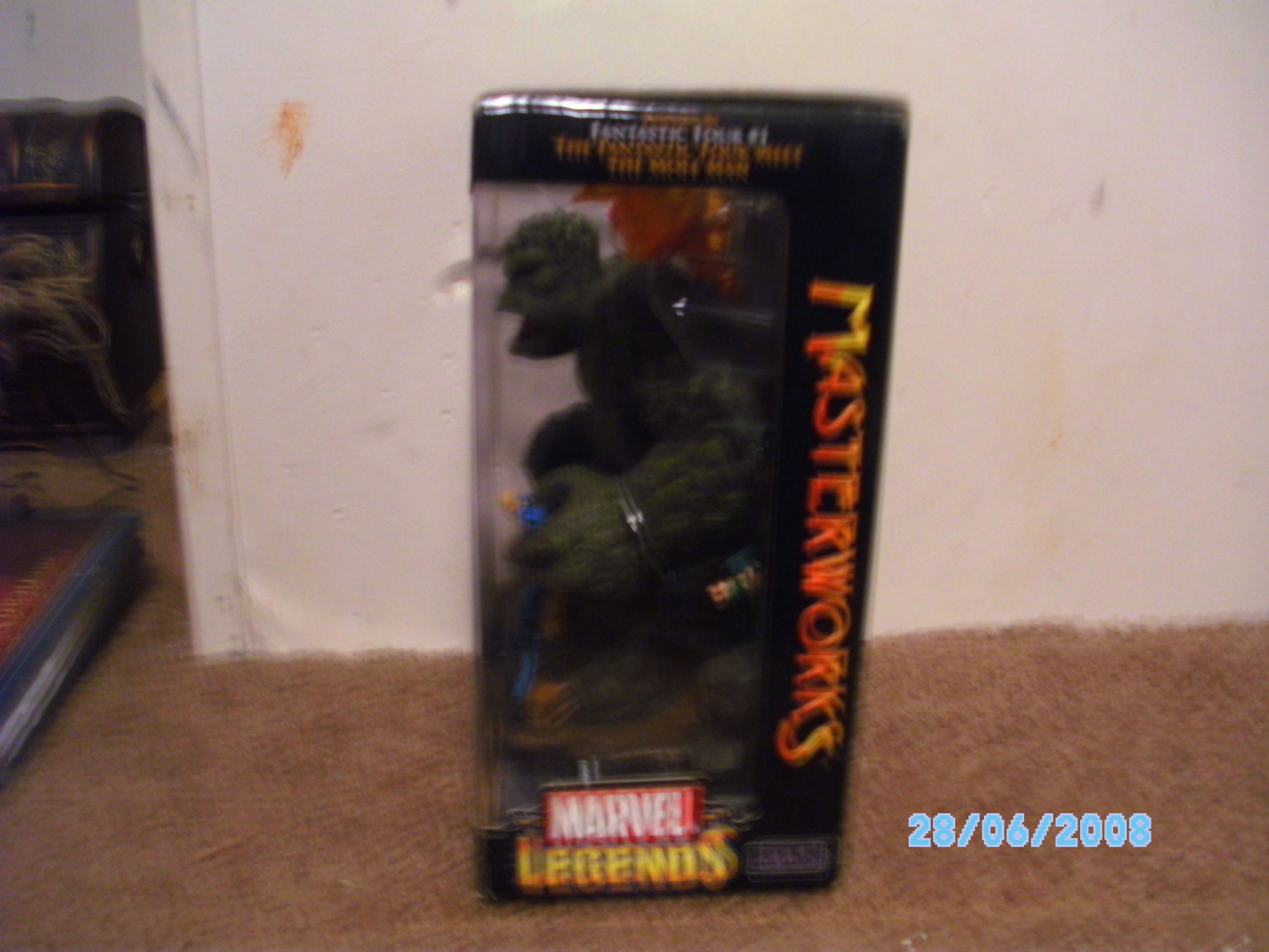 Legends Masterworks Fantastic Four Action Figures - Collectible Marvel Superheroes for Display & Play | Perfect for Comic Fans & Toy Collectors