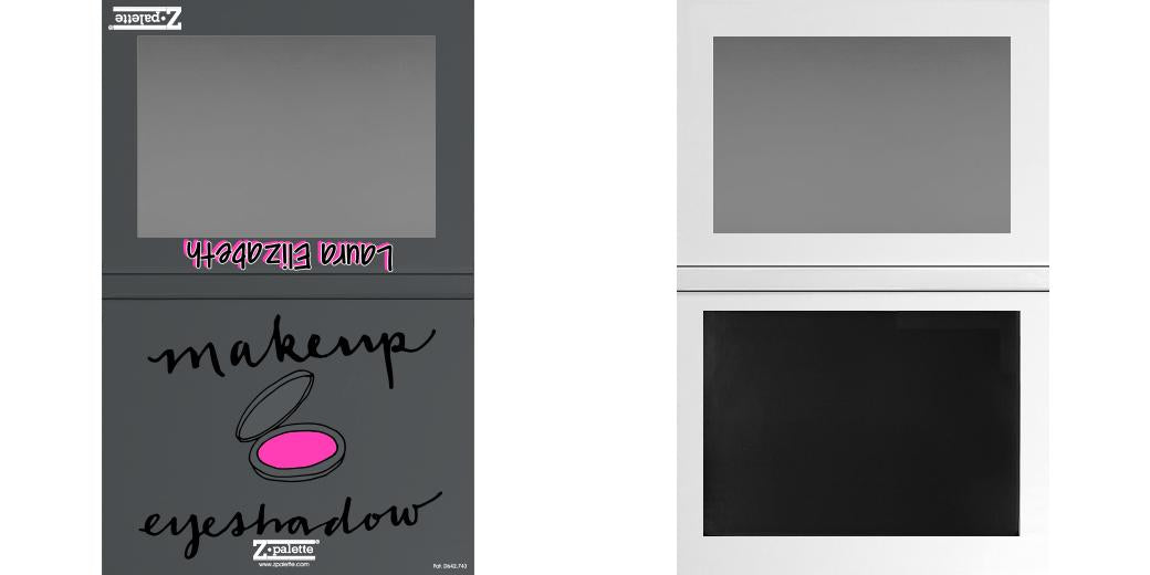 Custom Extra Large Z Palette - Magnetic Makeup Palette for Eyeshadows & Blush - Perfect for Professional Artists & Travel