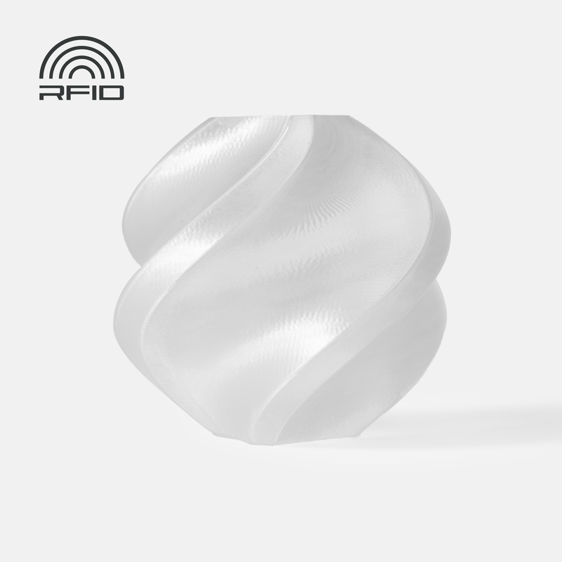 Bambu Lab 1.75mm PC Filament 1kg Spool - High Strength Polycarbonate 3D Printer Filament (Black/White/Transparent) - Perfect for Functional Prototypes, Automotive Parts & Engineering Applications