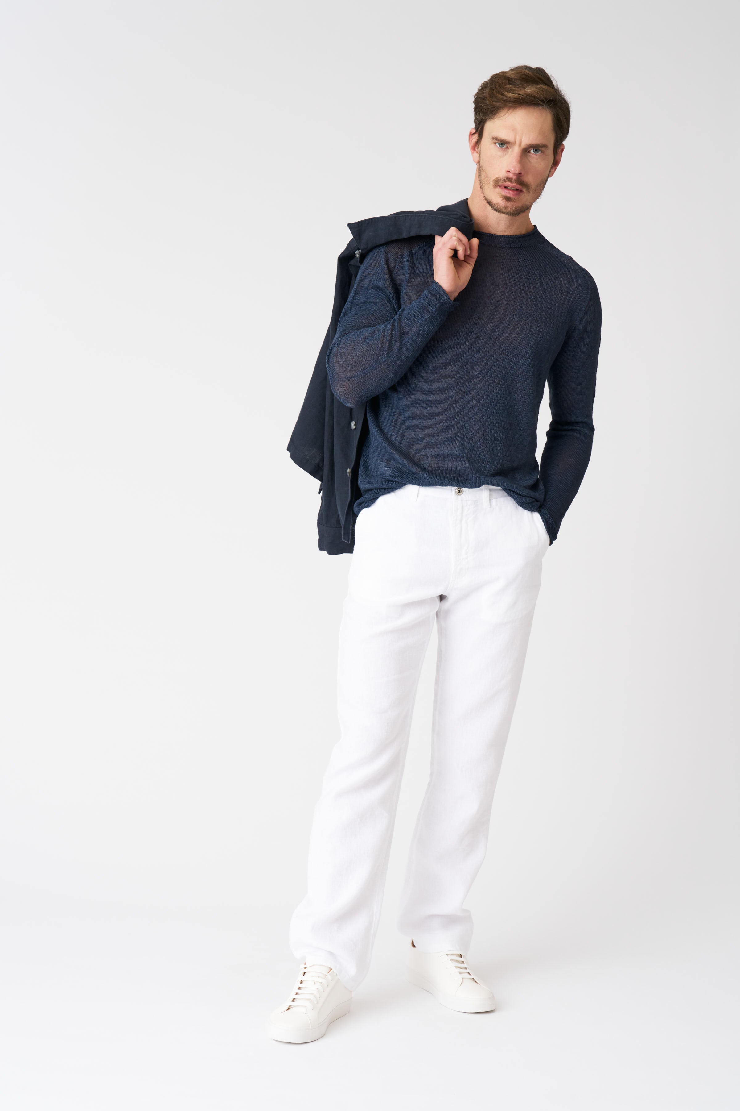 Women's White Bootcut Pants - Stretch Comfort Fit High Waist Flare Leg Trousers for Casual & Office Wear