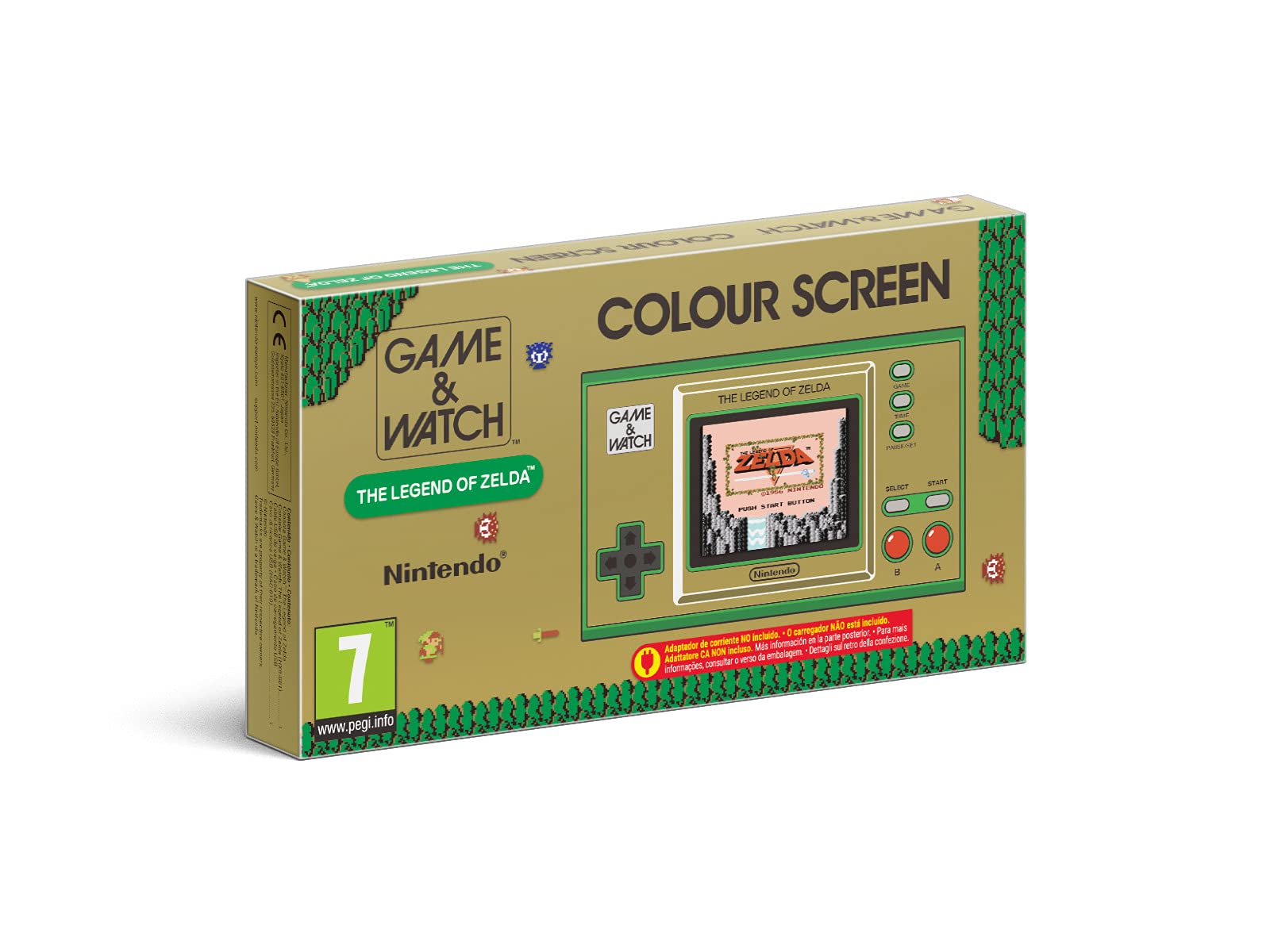 Nintendo Game & Watch: The Legend of Zelda Retro Gaming Console - Portable Handheld Video Game for Kids & Adults - Perfect for Travel, Gifts, and Classic Zelda Gameplay