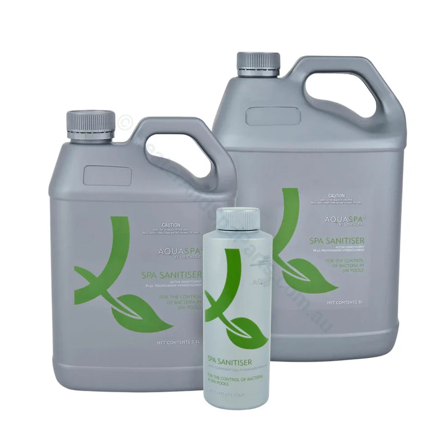 Lo Chlor Aquaspa Spa Sanitiser 5L - Professional Spa & Hot Tub Water Treatment for Crystal Clear Water | Ideal for Home Spas, Jacuzzis, and Swimming Pools
