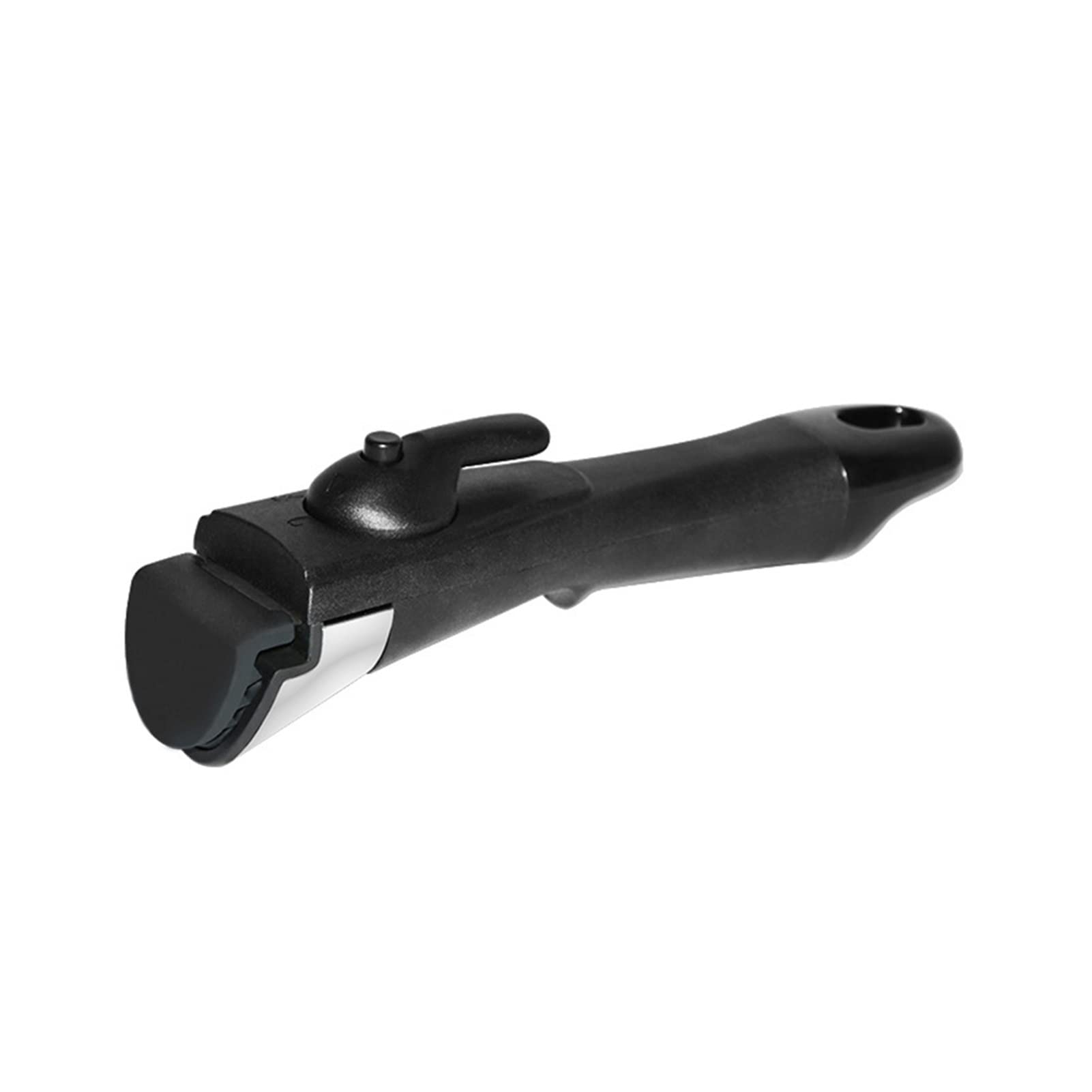 High-Temperature Resistant Non-Slip Detachable Wok Pan Handle - Black Cookware Replacement Part for Saute Pans & Stir Fry Cooking | Durable Kitchen Accessory for Professional Chefs & Home Cooks