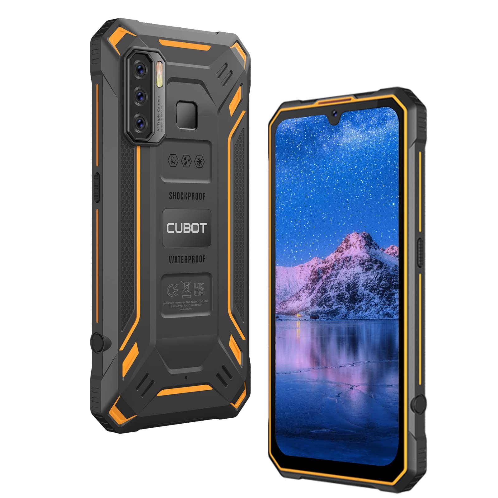 CUBOT King Kong Rugged Smartphone - 4GB+64GB, 48MP Camera, 6.1