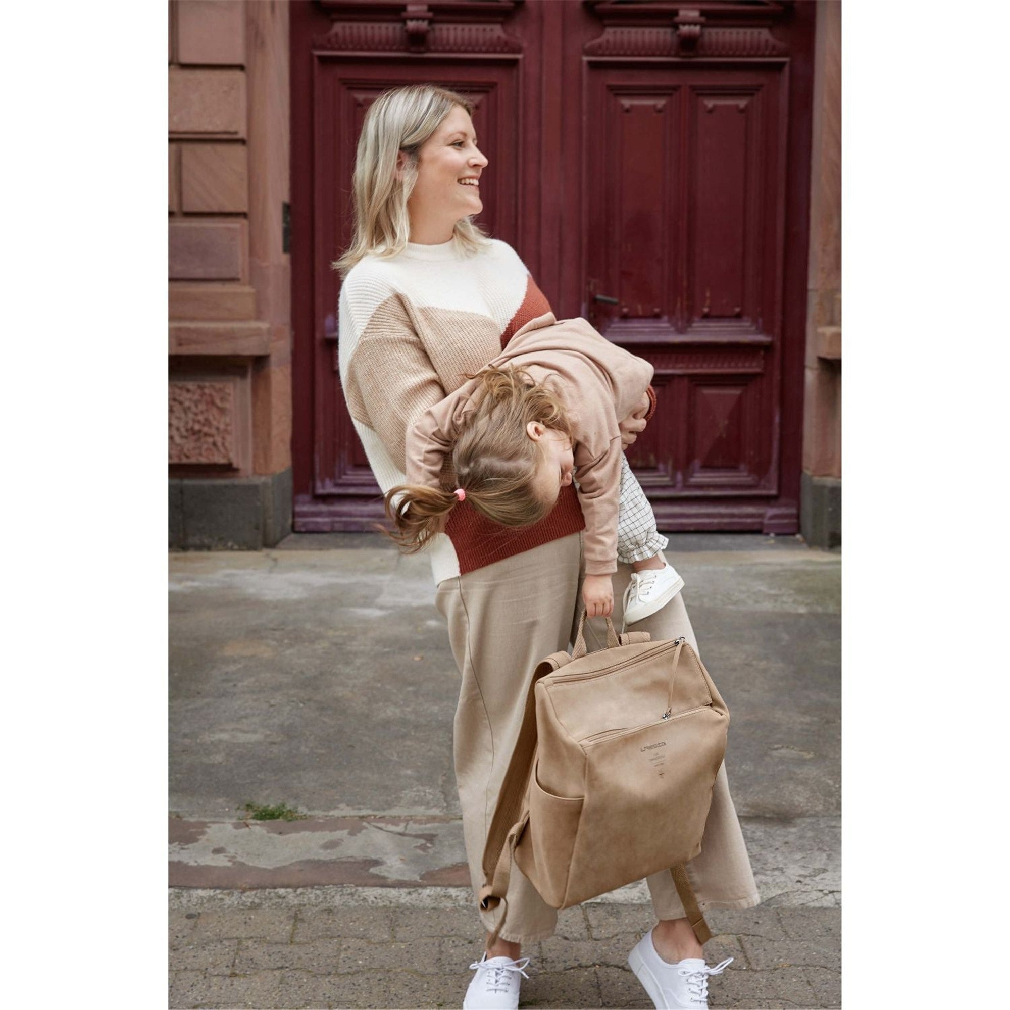 Lassig Tender Diaper Backpack - Stylish & Functional Baby Bag for Parents - Perfect for Travel, Daycare & On-the-Go Parenting