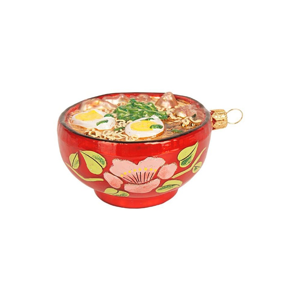 Japanese Ramen Bowl Ornament - Cute Miniature Ceramic Noodle Bowl Decor for Home, Office & Gifts | Perfect for Kitchen Decor, Anime Lover Gifts & Asian-Themed Parties