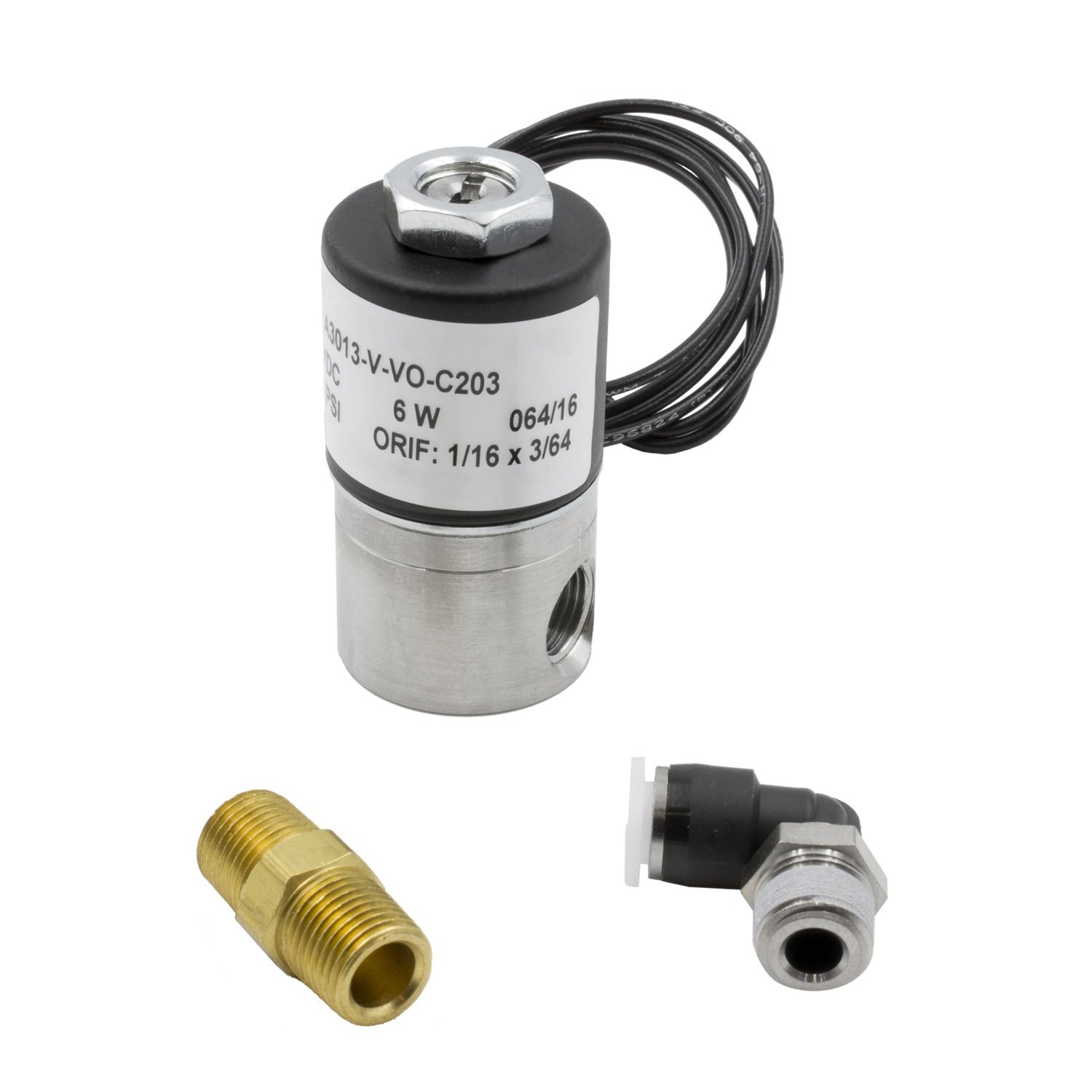 Auto Meter B&MPBASK Air Solenoid Valve - Dedenbear B&M Pro Bandit Air Kit for High-Performance Racing & Transmission Control - Perfect for Drag Racing, Off-Road Vehicles & Custom Car Builds