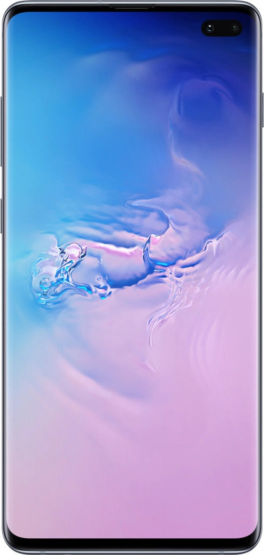 Samsung Galaxy S10 Plus 128GB Prism Blue Unlocked Smartphone - AT&T Compatible | Premium Android Phone with Infinity Display, Wireless Charging & Dual Camera | Perfect for Business, Gaming & Photography