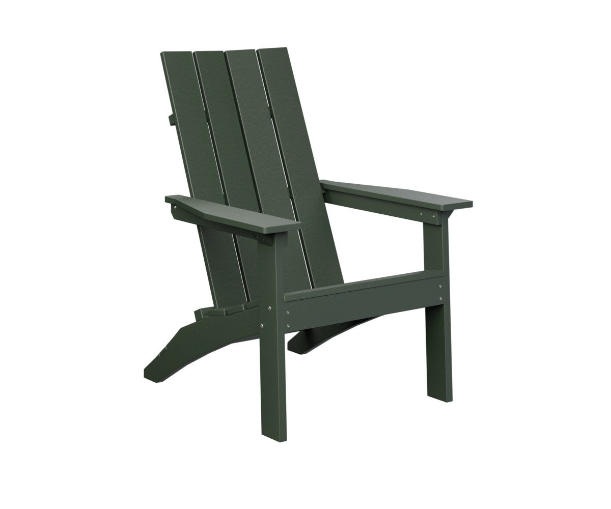 Berlin Gardens Mayhew Stationary Adirondack Chair - Heavy Duty Outdoor Patio Furniture for Garden, Deck, Poolside & Backyard Relaxation