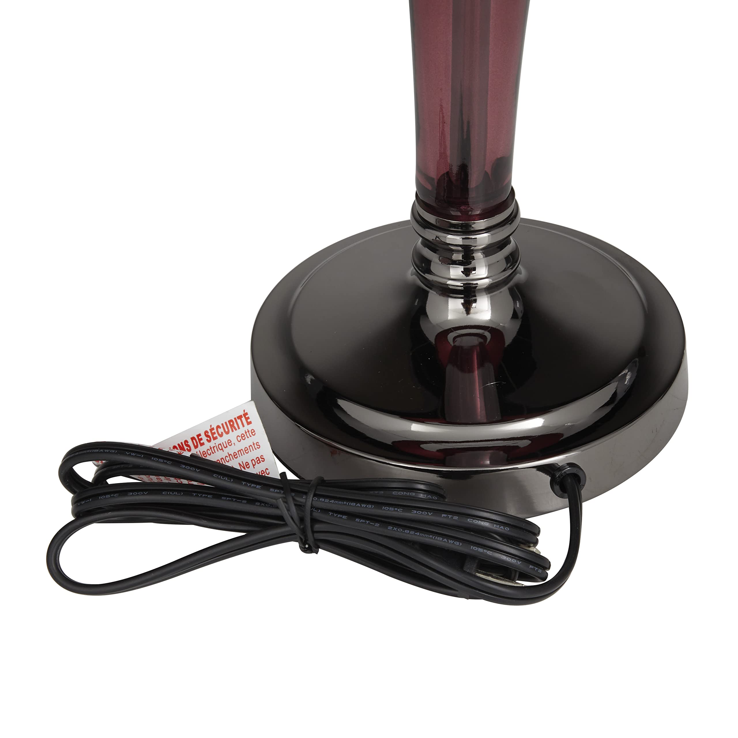 Deco 79 Glam Velvet Table Lamp - 13