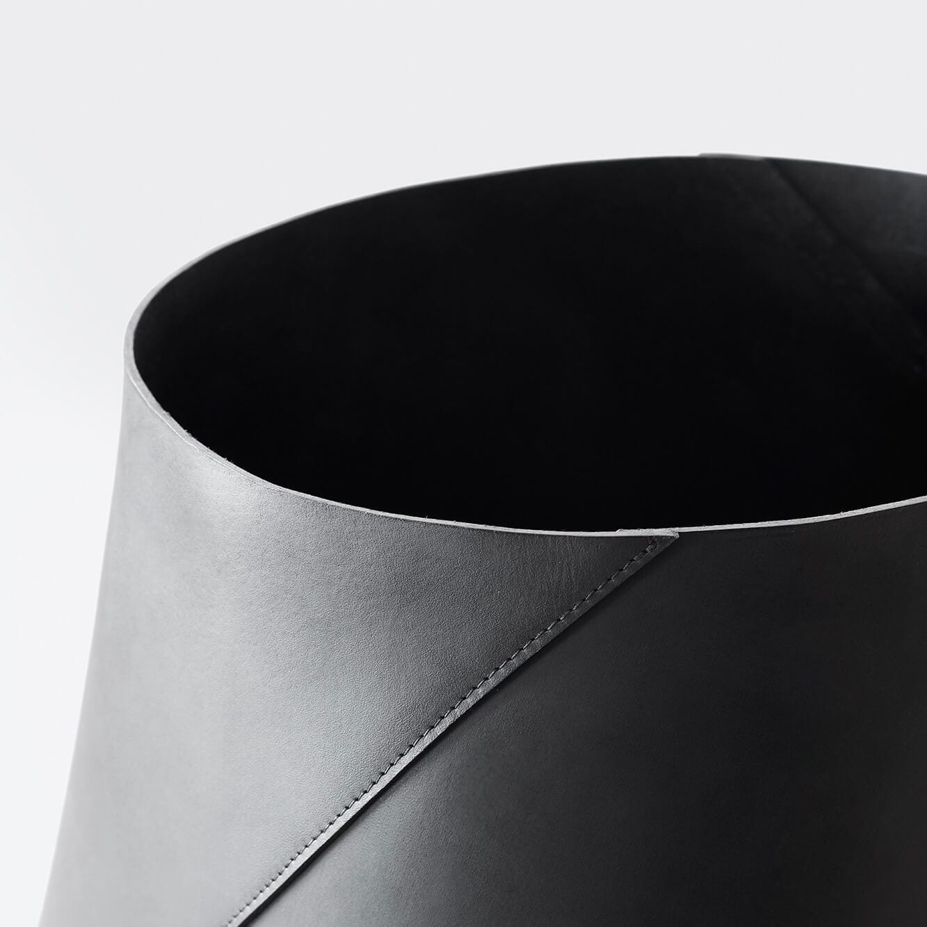 Azad Tall Leather Storage Bins - Premium Organizer for Closet, Office & Home Decor - Perfect for Shoes, Toys & Blanket Storage