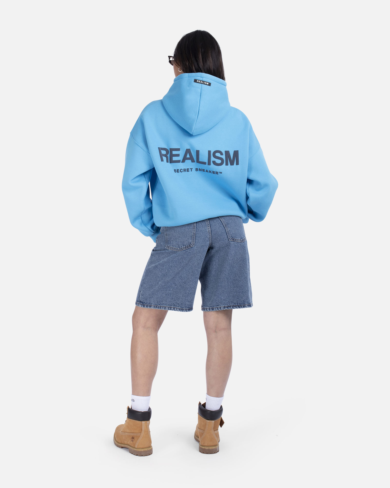 SSS Realism Court Boxy Hoodie UNC - Trendy Oversized Sweatshirt for Streetwear & Casual Outfits | Perfect for Basketball Fans & Urban Fashion