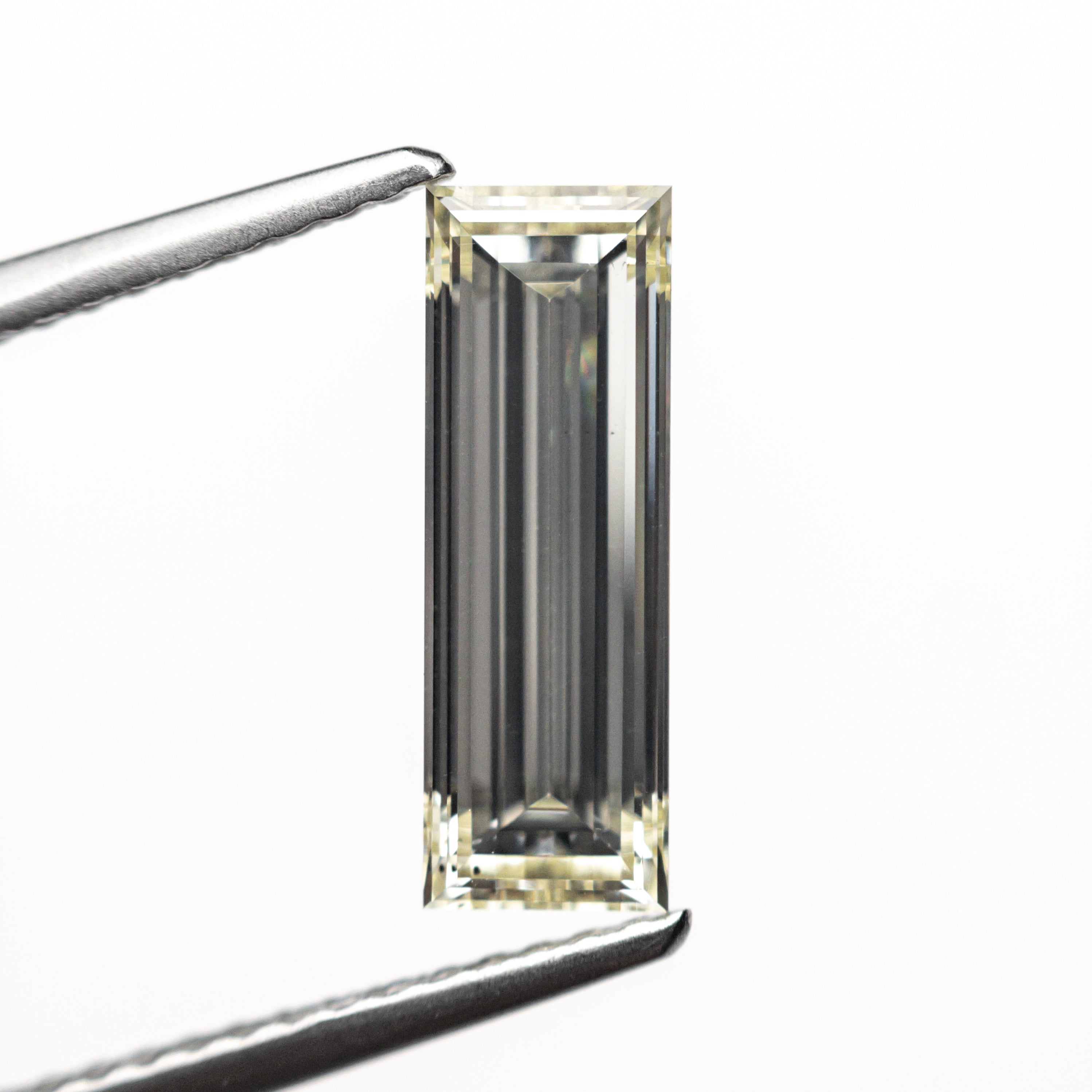 1.52ct VS2 Clarity O-P Color Baguette Step Cut Diamond (12.21x4.16x2.86mm) - Elegant Engagement Ring & Jewelry Making Stone for Fine Jewelry Design