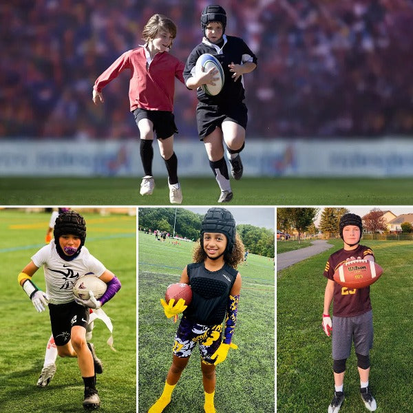 US Flag Football Rugby Headgear - Softshell Protective Gear for Men & Women | Ideal for Training, Games & Sports Safety