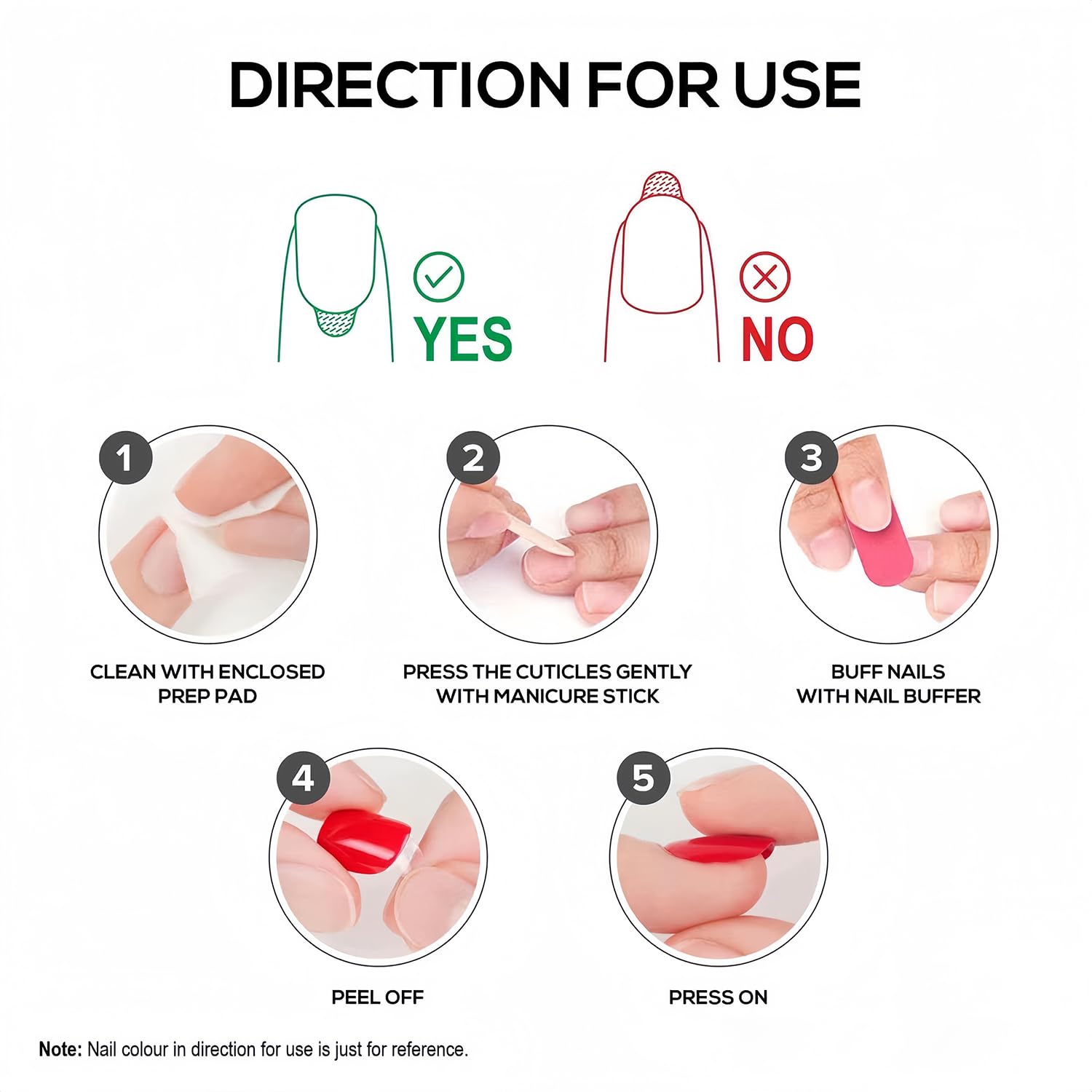24Pcs Short Square Press On Nails - Nude Pink Acrylic False Nails with Glossy Designs, Full Cover Glue On Fake Nails for Women & Girls | Easy DIY Manicure, Perfect for Parties, Weddings & Daily Wear