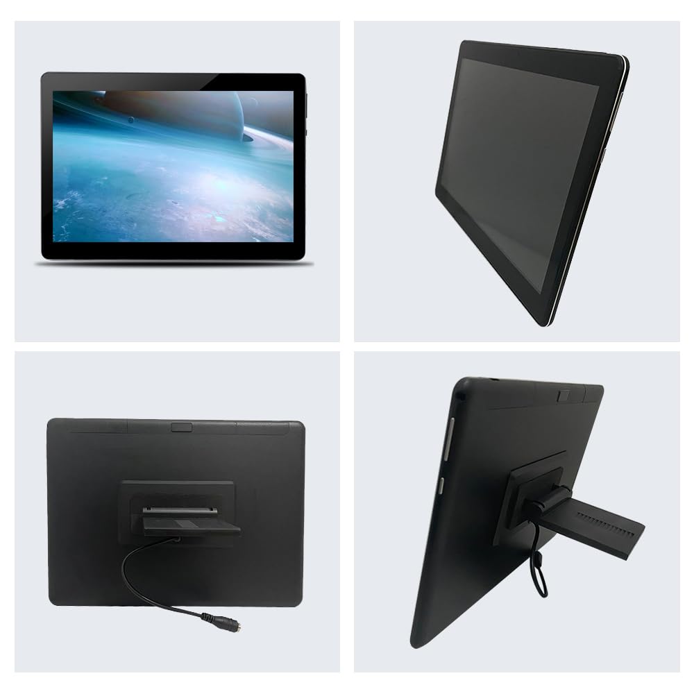 10.1 Inch 4G+32G Android Headrest Tablet with WiFi, Sync Screen & Phone Mirroring - IPS Touch Screen Car Backseat TV Monitor for Kids Entertainment & Long Road Trips