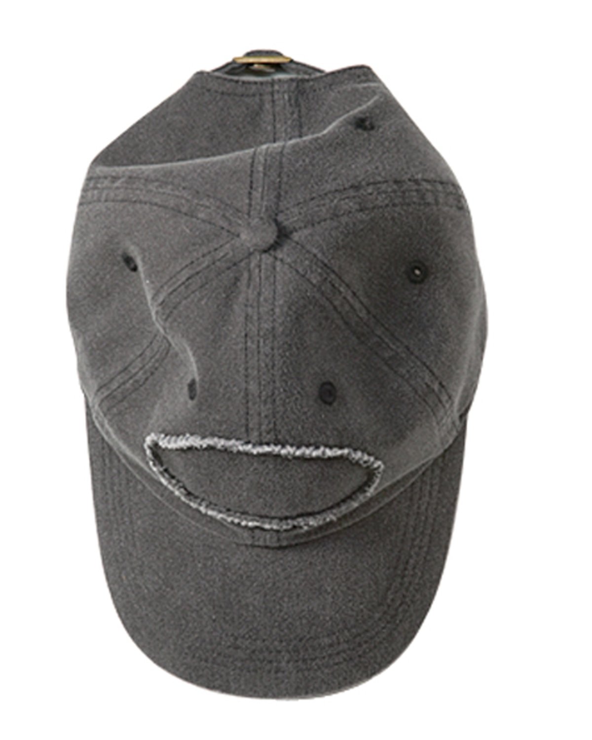 Authentic Pigment 1917 Pigment Dyed Raw Edge Patch Baseball Cap | Vintage Washed Cotton Adjustable Dad Hat for Men & Women | Perfect for Casual Wear, Outdoor Activities, and Sports Fans