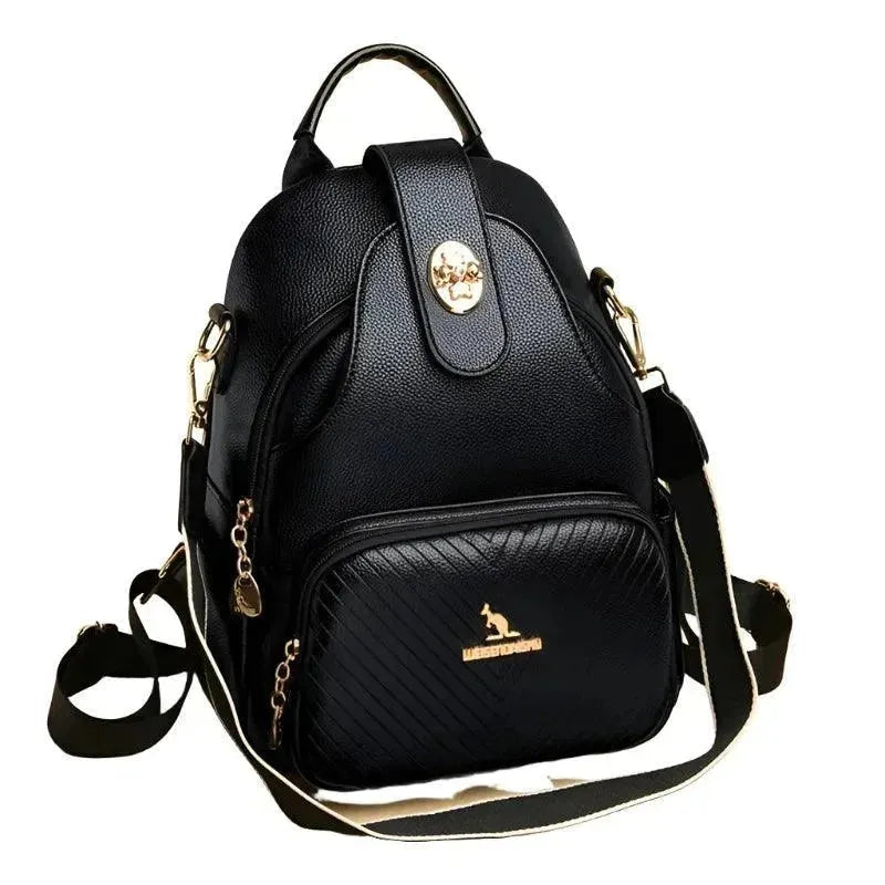 Premium Women's Leather Backpack Purse - Stylish & Durable Handbag for Work, Travel & Daily Use