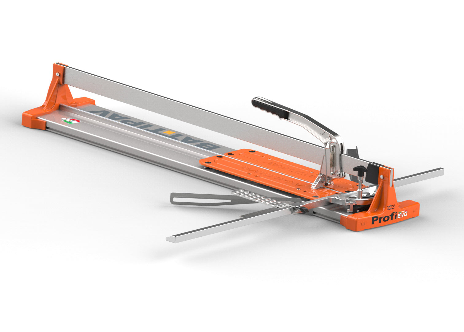 BATTIPAV 103 PROFI EVO 15mm x 1030mm Professional Tile Cutter - Heavy Duty Ceramic & Porcelain Tile Cutting Tool for DIY & Professional Tiling Projects