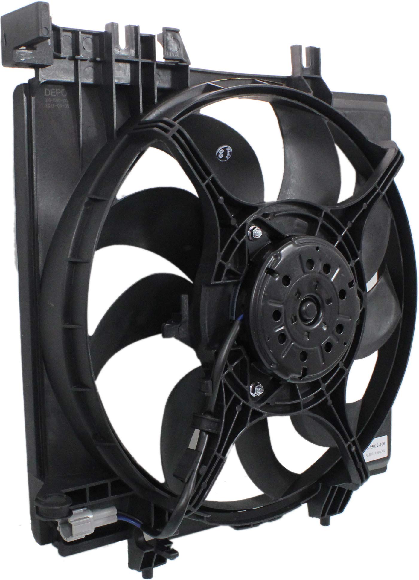 Evan Fischer Radiator Cooling Fan Replacement for 2009-2013 Subaru Forester, 2008-2017 Subaru Impreza, 2016-2017 Subaru Crosstrek, 2013-2014 Subaru WRX - SU3115127 - Perfect for Engine Overheating Prevention & Performance Upgrade