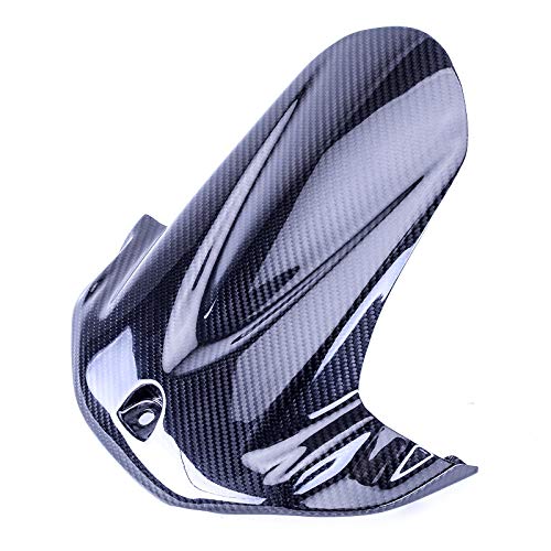 Bestem Carbon Fiber Rear Tire Hugger Mud Guard Fender Fairing Twill Weave for 2011-2018 Suzuki GSX-R 600 750 Motorcycle - Perfect for Racing, Street Riding & Wet Weather Protection