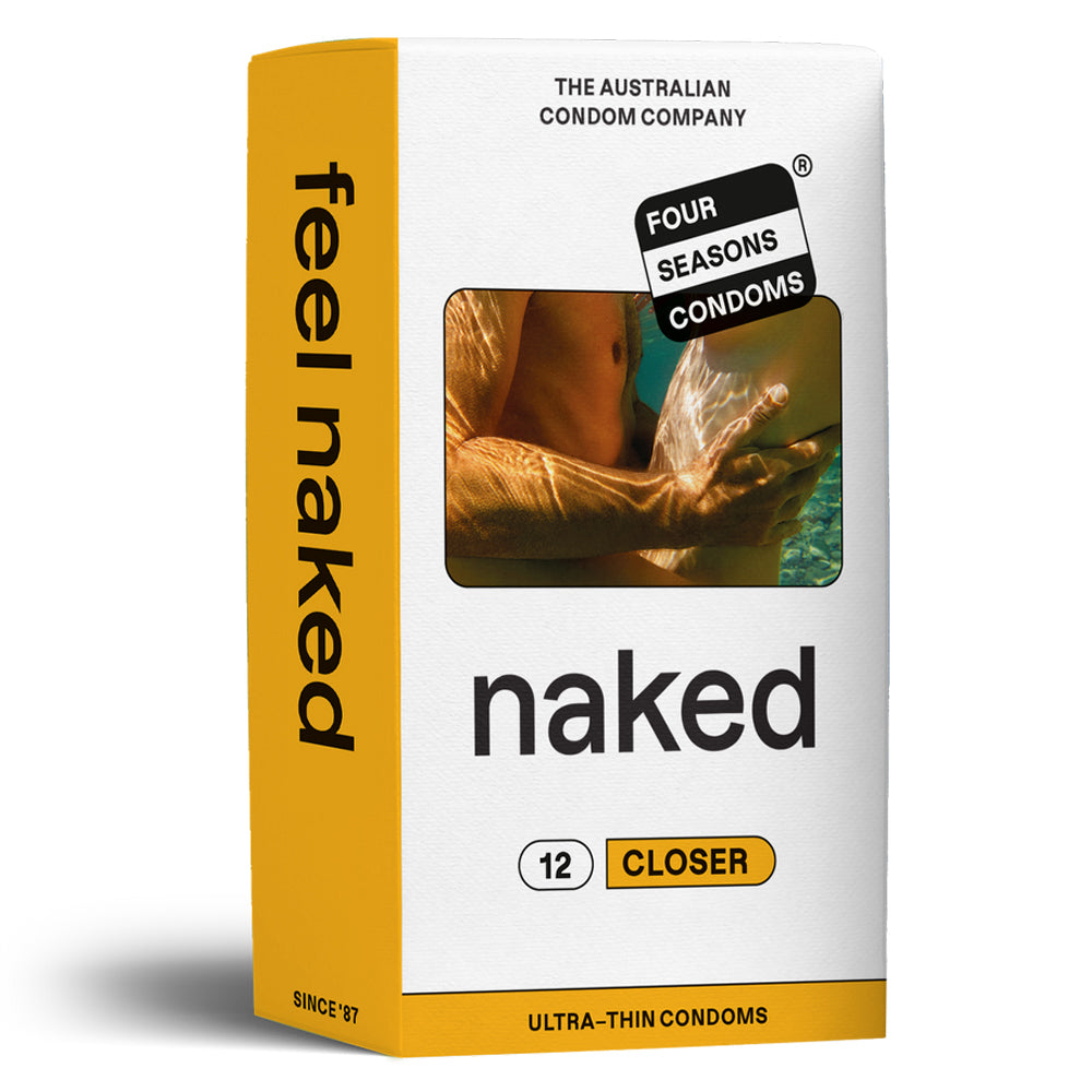 Four Seasons Ultra Thin Close Fit Condoms - Premium Protection for Enhanced Sensitivity & Comfort - Perfect for Intimate Moments & Safe Sex