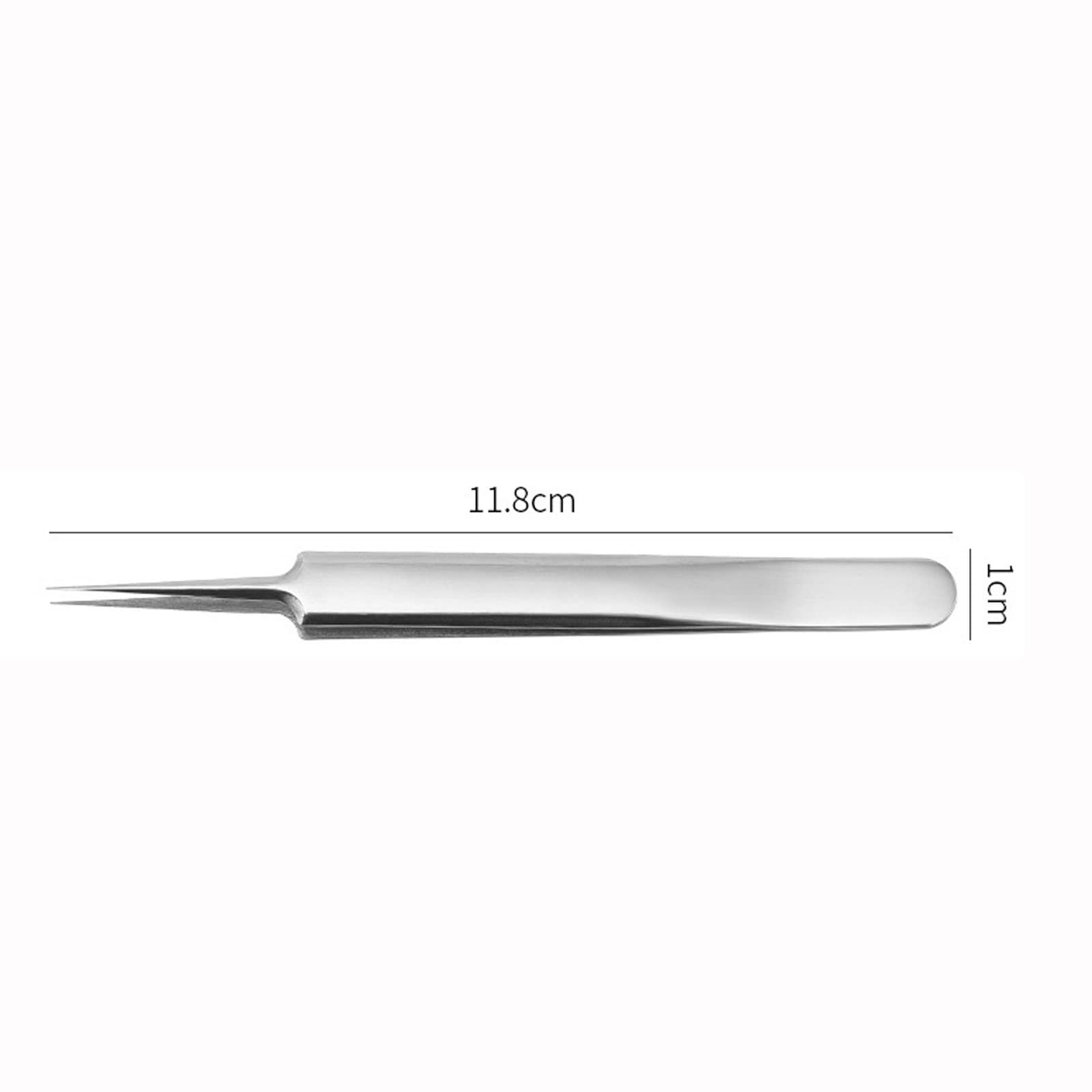 Professional Anti-Static Hair Removal Tweezers - Precision Curved & Straight Eyelash Extension Tweezers for Eyebrow Shaping, Lash Application & Makeup - Perfect for Salon, Home Use & Professional Beauty Kits