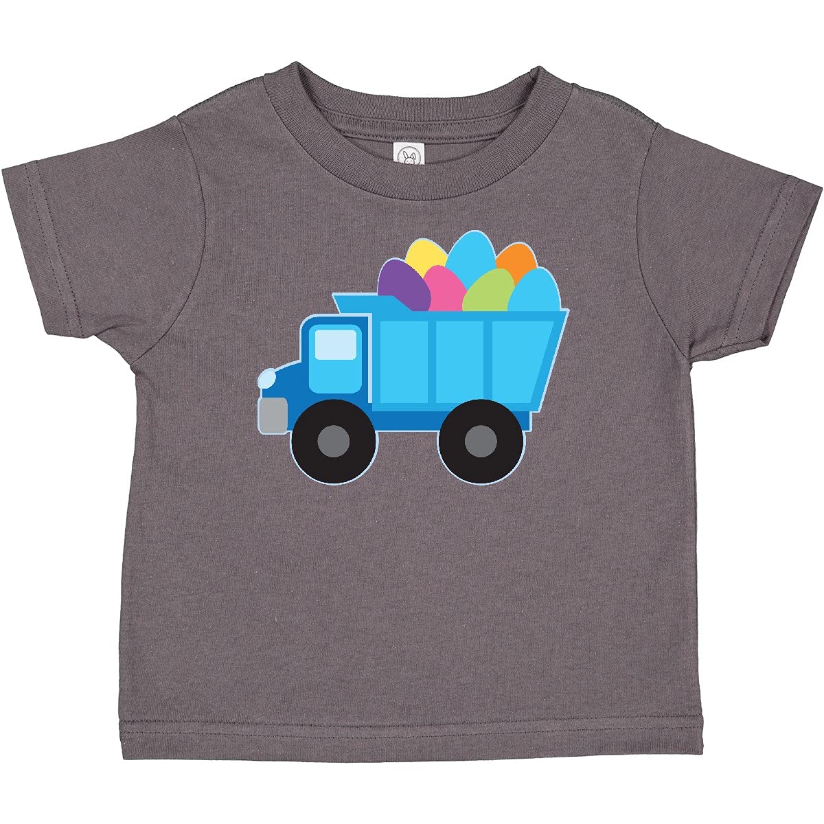 Inktastic Easter Egg Truck Boys Baby T-Shirt - Cute Easter Outfit for Toddlers & Infants - Perfect for Easter Celebrations, Family Photos & Spring Festivals