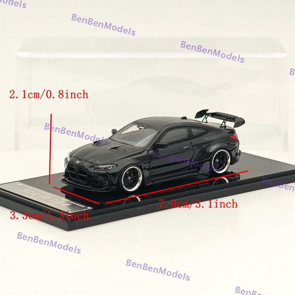 1:64 Scale BMW M4 G82 Sports Diecast Model Car - Limited Edition Collectible for Display & Racing Simulation