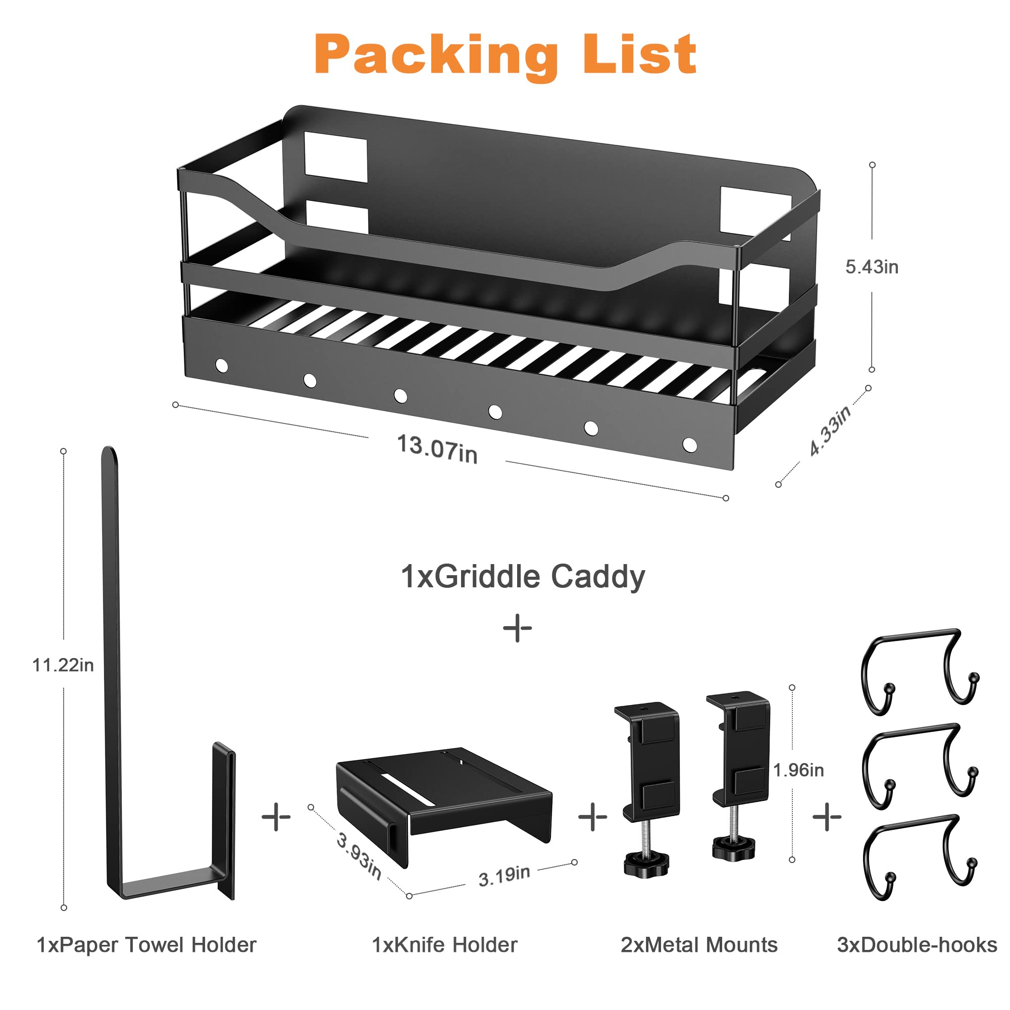 **Blackstone Griddle Caddy for 28