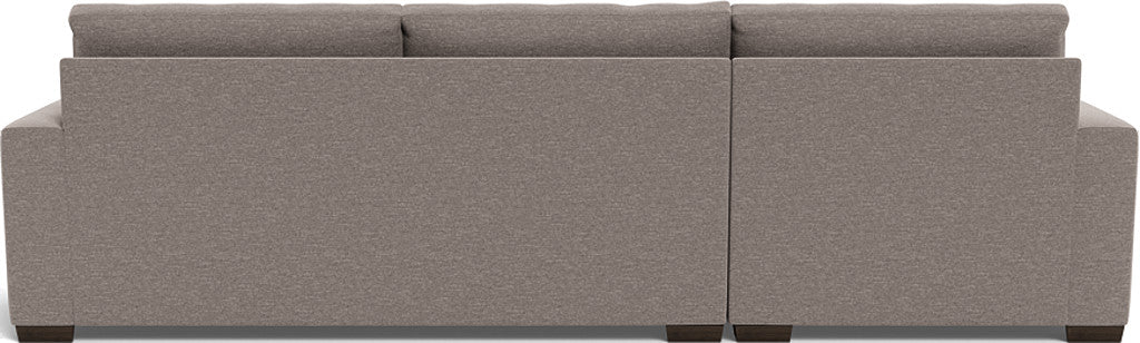 Mas Mesa 123 Deep Left Chaise Sectional Sofa - Modern L-Shaped Couch with Chaise Lounge for Living Room, Family Room & Home Theater Comfort