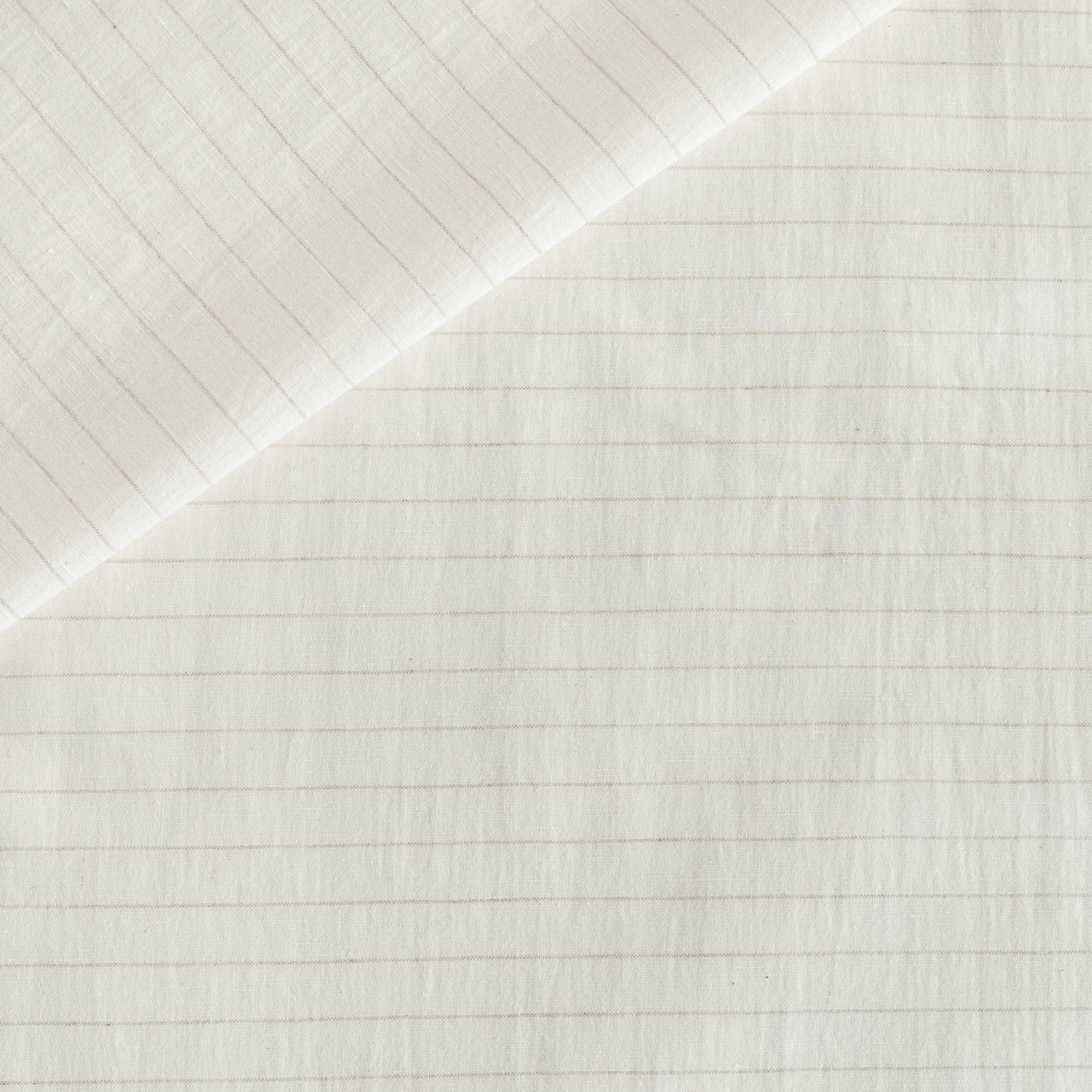 Premium Hudson Stripe Fabric - 100% Natural Cotton Textile for Upholstery, Curtains & Home Decor | Soft & Durable Material for DIY Sewing Projects