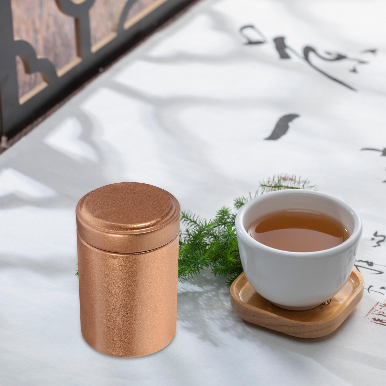 Cabilock 2-Pack Airtight Aluminum Storage Jars - Premium Food-Grade Containers for Spices, Coffee, Tea & Dry Goods | Perfect for Kitchen Pantry Organization, Camping & Travel Essentials