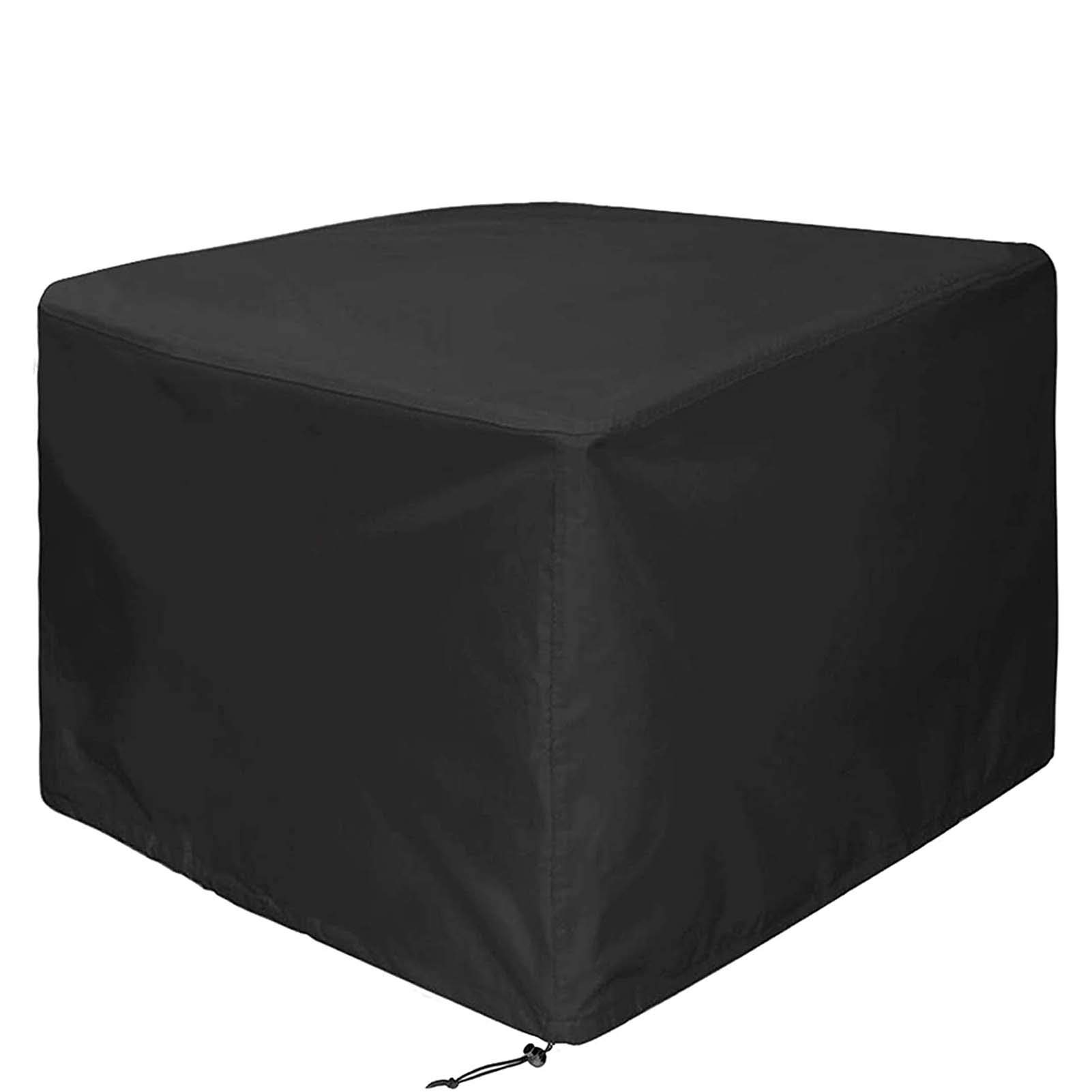 106x71x35 Inch Waterproof Heavy Duty 420D Outdoor Patio Furniture Cover Set - Rectangle Table & Chair Covers for Garden, Deck, Backyard - UV Resistant & Weatherproof Black Covers for All Seasons Protection