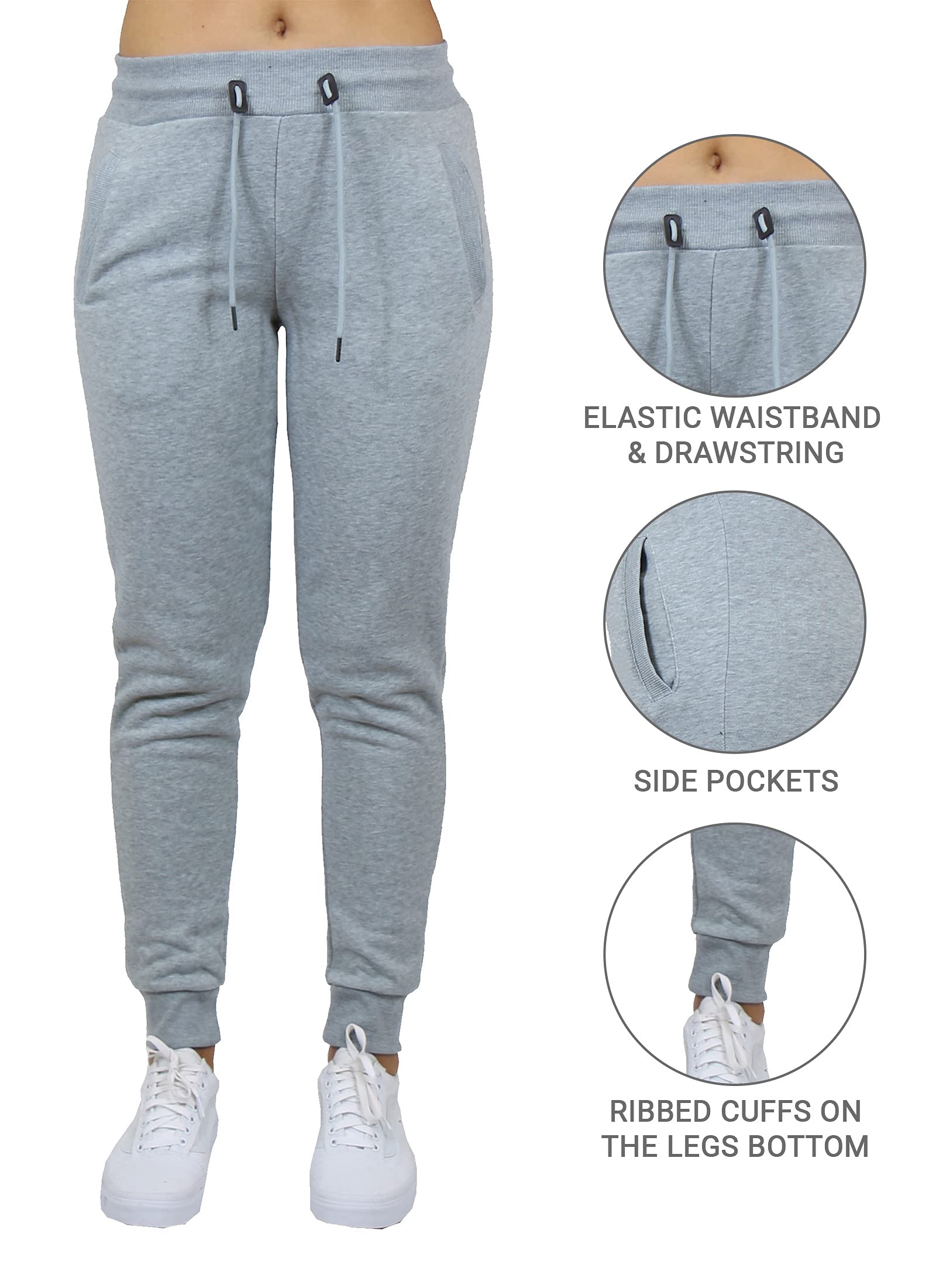Harvic Women's Slim Fit Fleece Joggers - Soft Comfortable Sweatpants with Side Pockets for Lounge, Yoga & Running | Galaxy Print Athletic Pants