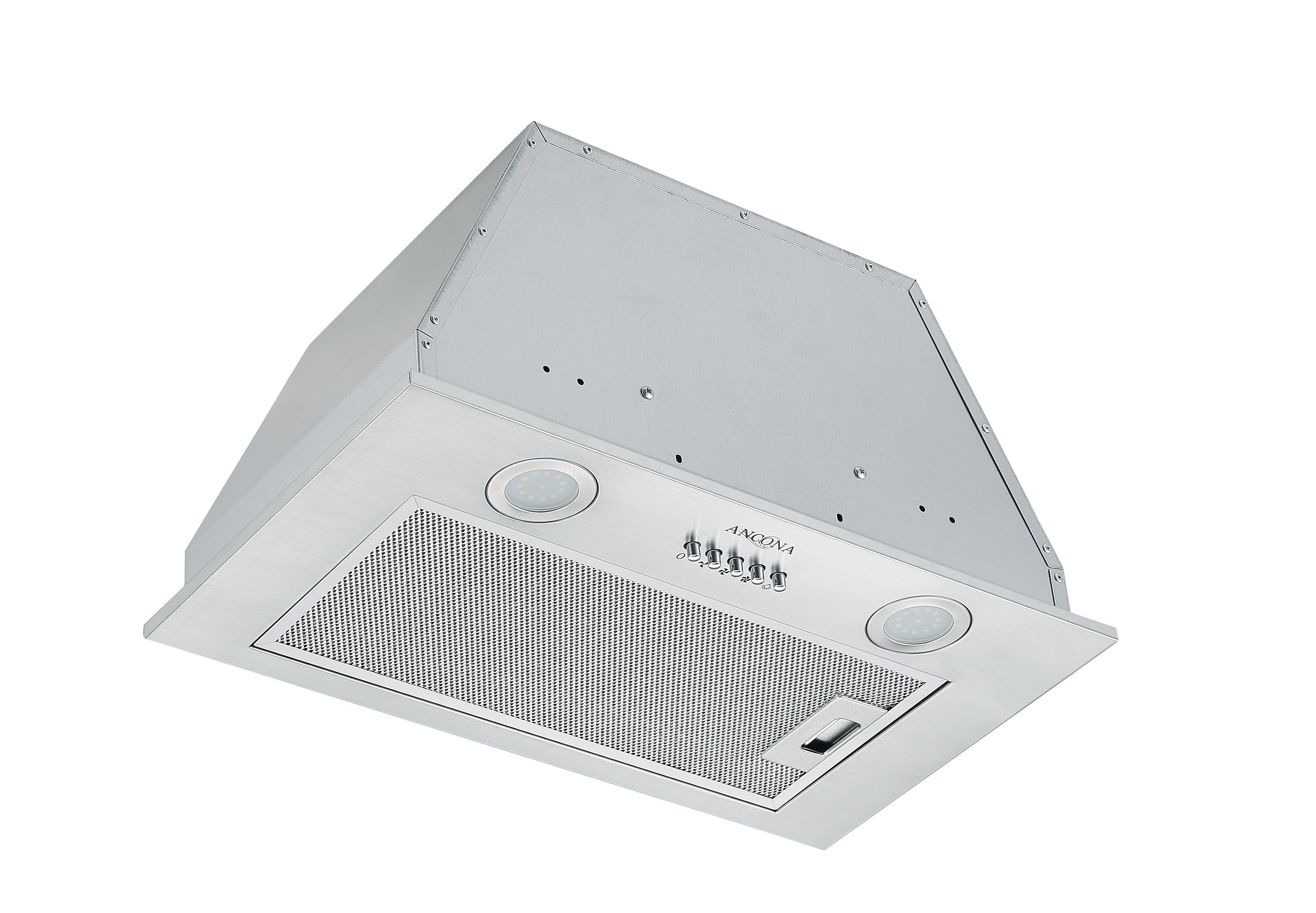 20 in. B24A Stainless Steel Built-In Range Hood - Powerful Kitchen Ventilation for Smoke & Odor Removal