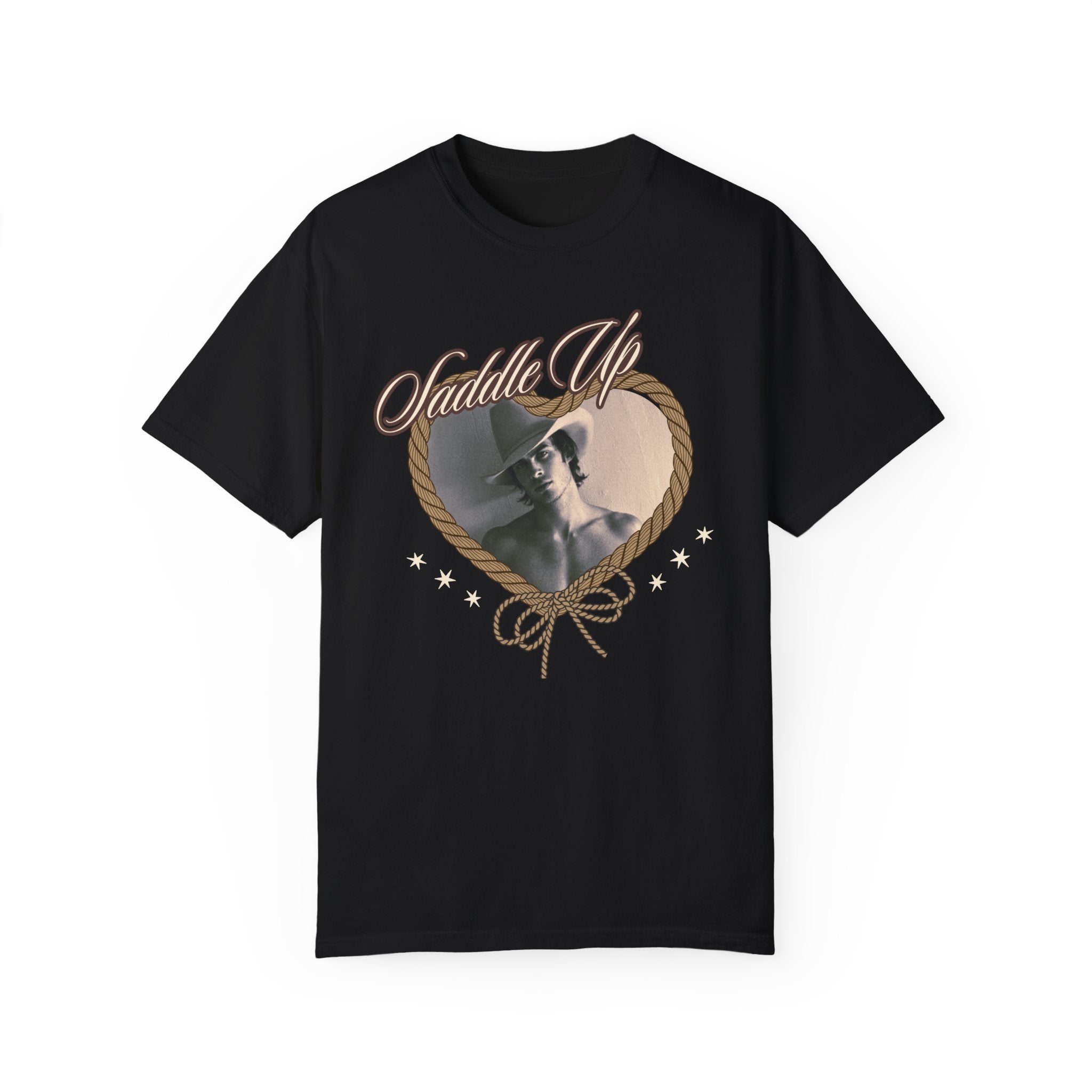 Riding & Western Style Saddle Up Graphic T-Shirt for Men & Women - Comfortable Cotton Tee for Horseback Riding, Rodeo & Cowboy Fashion