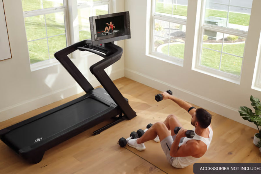 NordicTrack 2450 Commercial Treadmill - Premium Incline Treadmill for Home Gym, Cardio Workouts & Weight Loss - Perfect for Running, Walking & HIIT Training