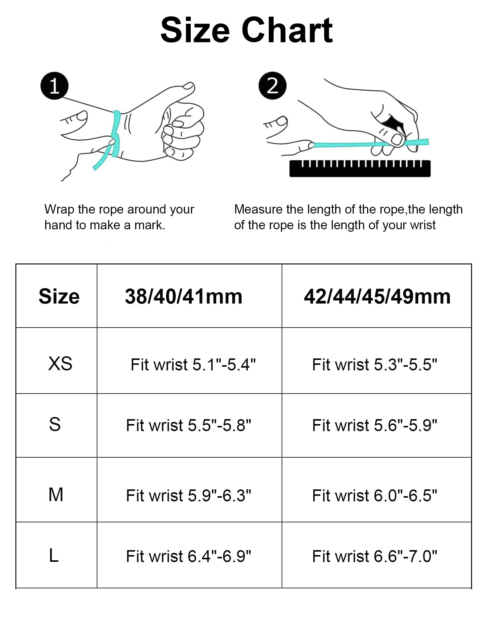 Stretchy Braided Solo Loop Band for Apple Watch 38mm 40mm 41mm 42mm 44mm 45mm 46mm 49mm - Comfortable Elastic Woven Strap Compatible with iWatch Series 10/9/8/7/6/5/4/3/2/1 & Ultra/SE - Perfect for Workouts, Running & Everyday Wear