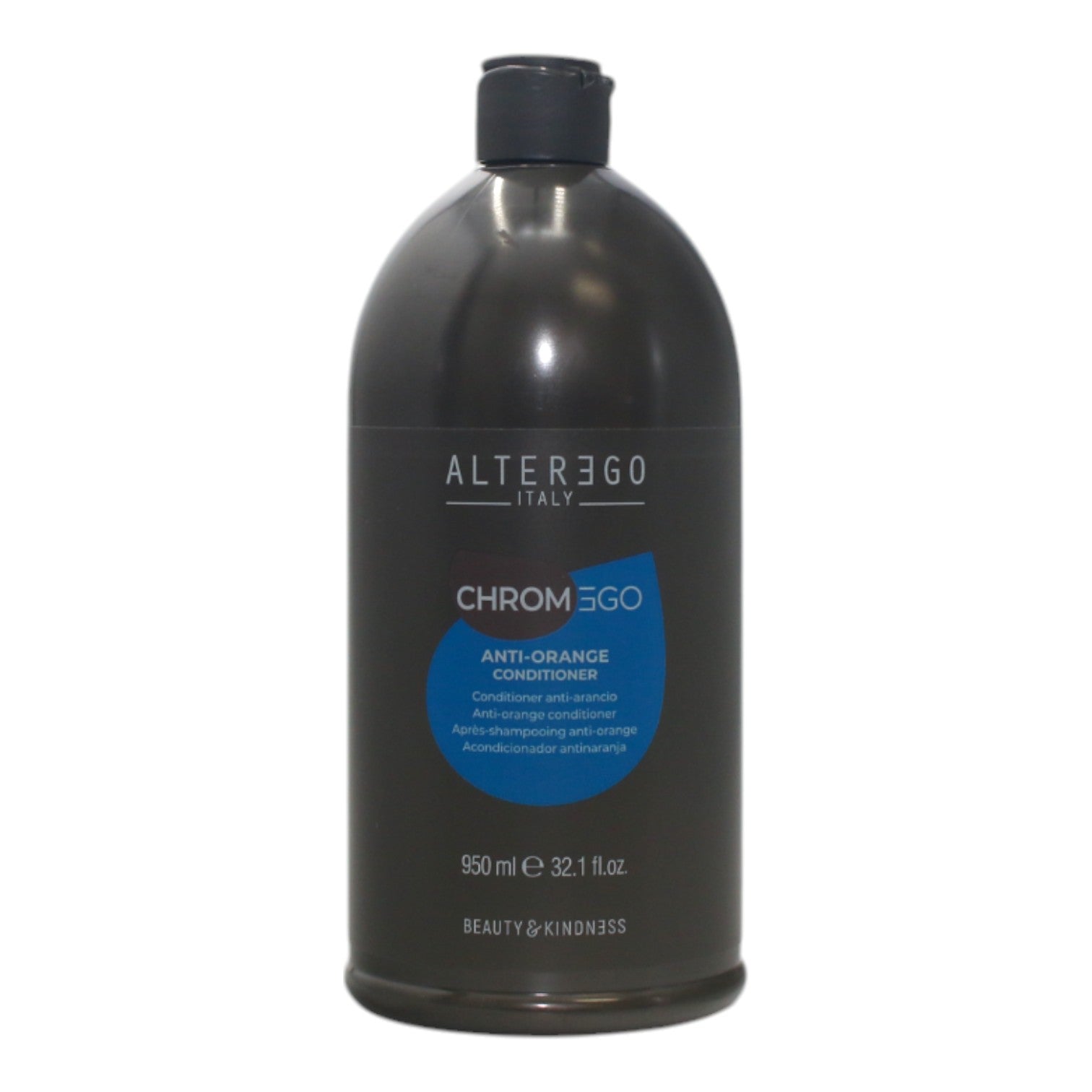 Alter Ego ChromEgo Anti-Orange Conditioner for Blonde & Gray Hair - 32.1 oz | Toning & Hydrating Treatment for Brassiness | Salon-Quality Hair Care at Home