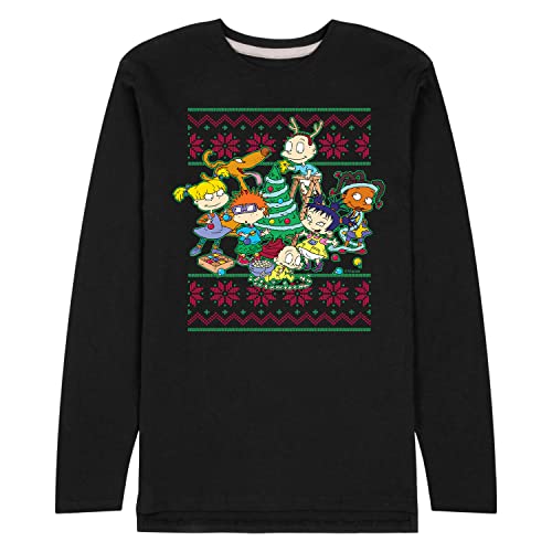 Rugrats Christmas Sweater - Black