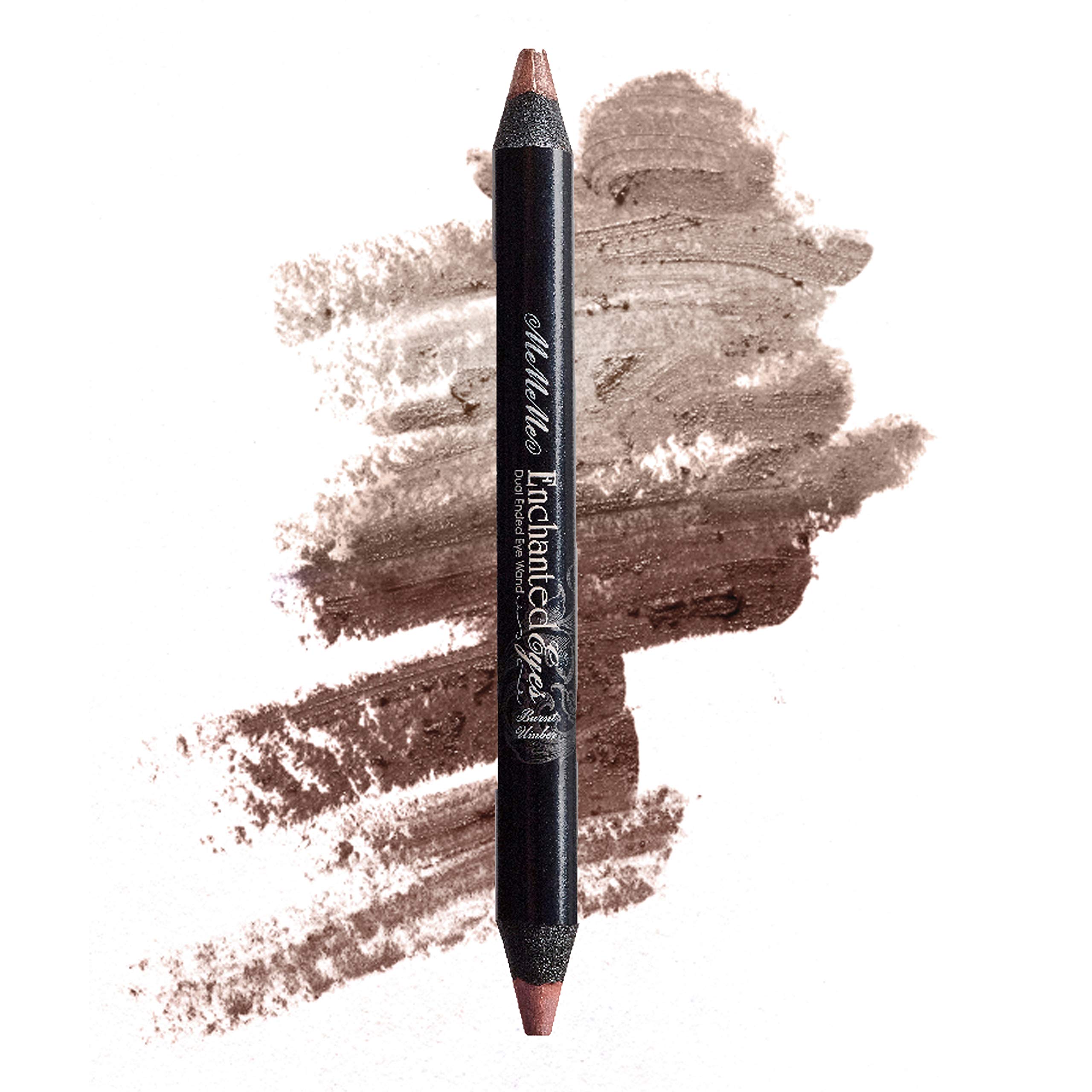 Enchanted Eyes Eyeshadow Wand - Burnt Umber Metallic Eyeshadow Pencil for Smoky Eye Makeup | Long-Lasting & Waterproof Eye Shadow Stick for Everyday & Party Looks