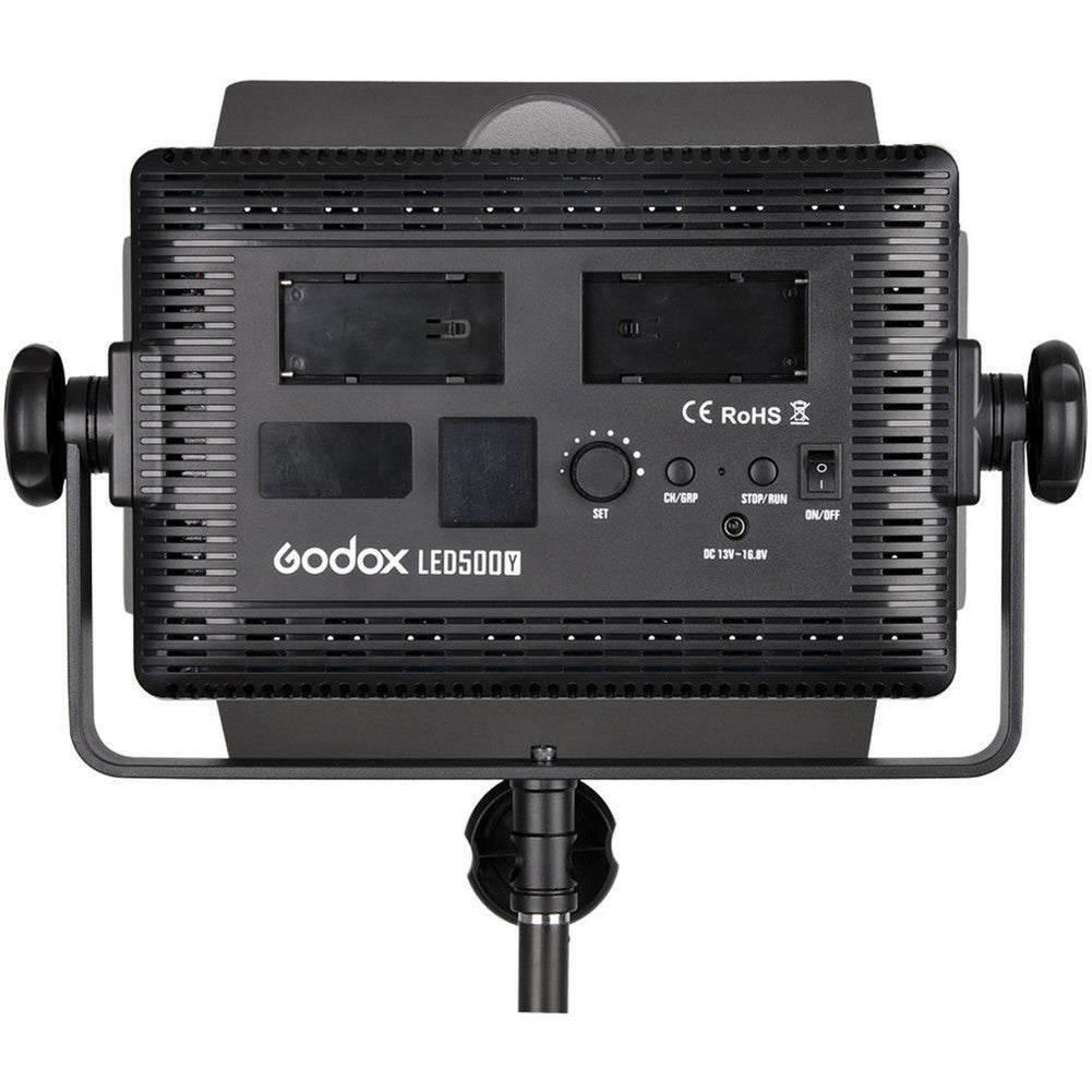 Godox LED500C Bi-Color LED Video Light 3300K-5600K - Professional Continuous Lighting for YouTube, Photography & Film Production