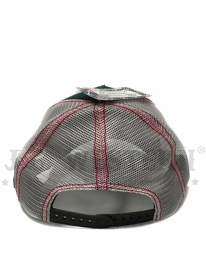 Larry Mahan MCBCLGGN El Gallo Mesh Back Baseball Cap - Green for Outdoor Sports & Casual Wear