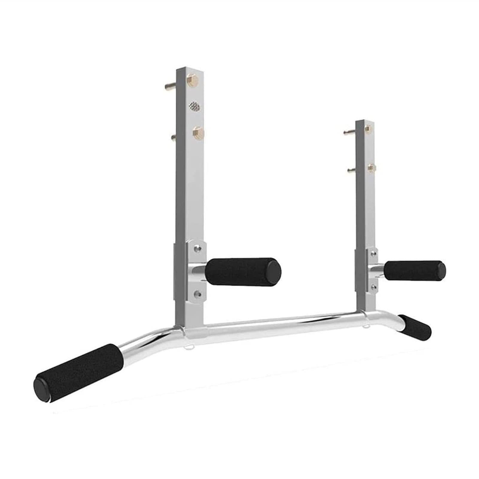SJNQJJ Heavy Duty Wall Mounted Pull Up Bar - Adjustable Chin Up Bar for Strength Training & Home Gym - Includes Resistance Bands for Full Body Workout - Perfect for Home, Garage & Outdoor Fitness