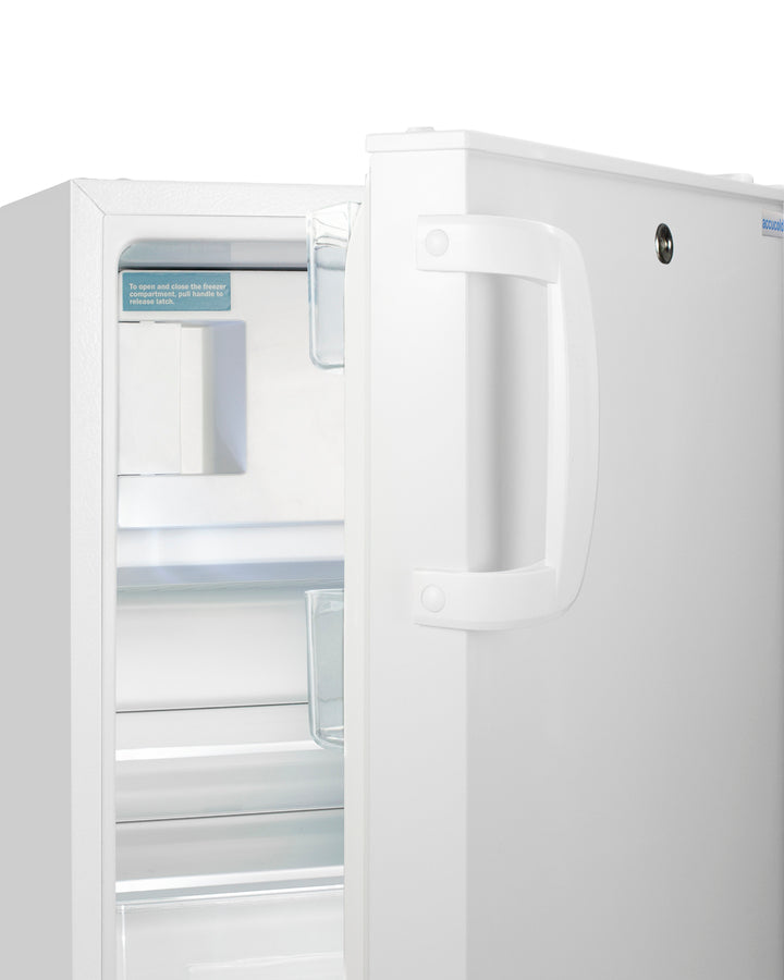 Accucold 20 Inch Wide Built-In Refrigerator Freezer with ADA Compliance - ADA302RFZ for Home, Office, or Commercial Kitchen Use